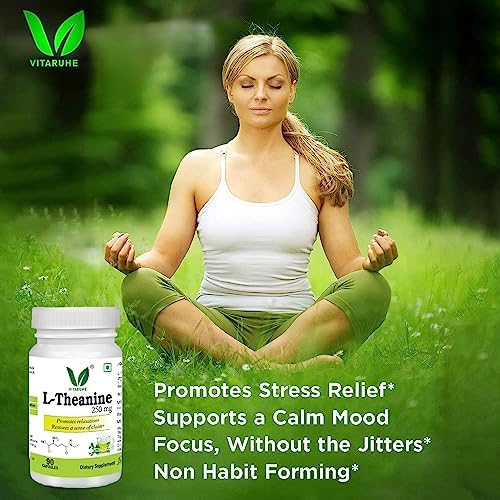 VITARUHE L-Theanine 250mg Capsules – Camellia sinensis