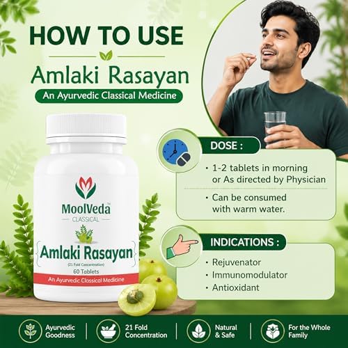 Moolveda Amalaki Rasayan Tablets 60 – Emblica officinalis