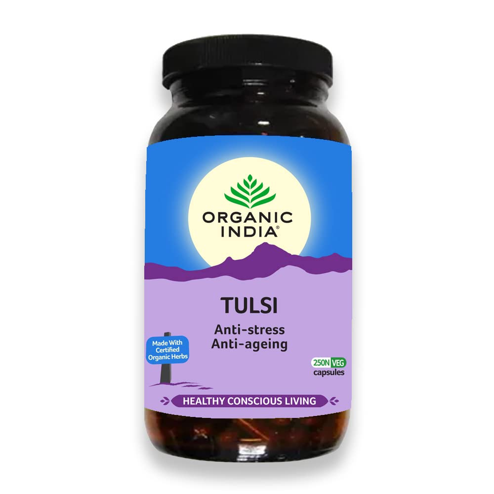 Organic India Tulsi Capsules 250 – Ocimum sanctum