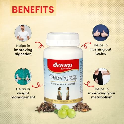 Baidyanath Medohar Guggulu Tablets – Ayurvedic Herb