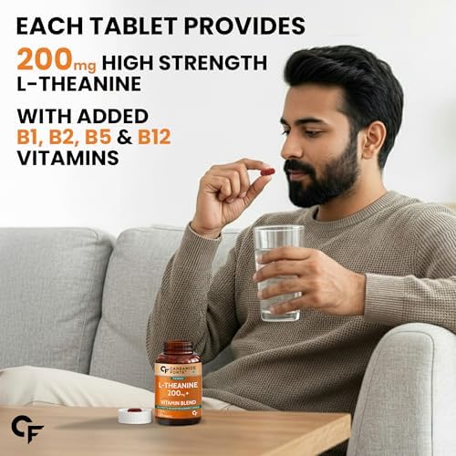Carbamide Forte L-Theanine with Vitamin B Complex 200mg Tablets 120 – Vitamin Supplement