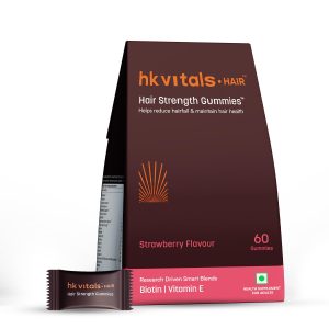 HK Vitals Hair Strength Biotin Gummies 60 – Ayurvedic Herb