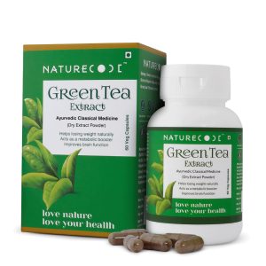 Nature Code Green Tea Extract 60 Veg 400mg Capsules 60 – Camellia sinensis