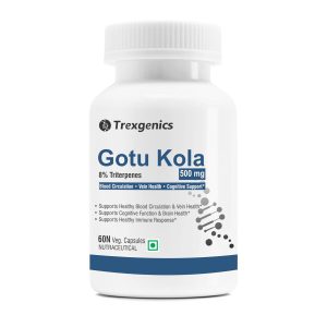 Trexgenics Gotu Kola 8% Triterpenes Capsules – Centella asiatica