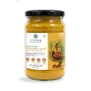 Jivika Lakadong Turmeric Latte & Haldi Milk Mix Powder – Curcuma longa