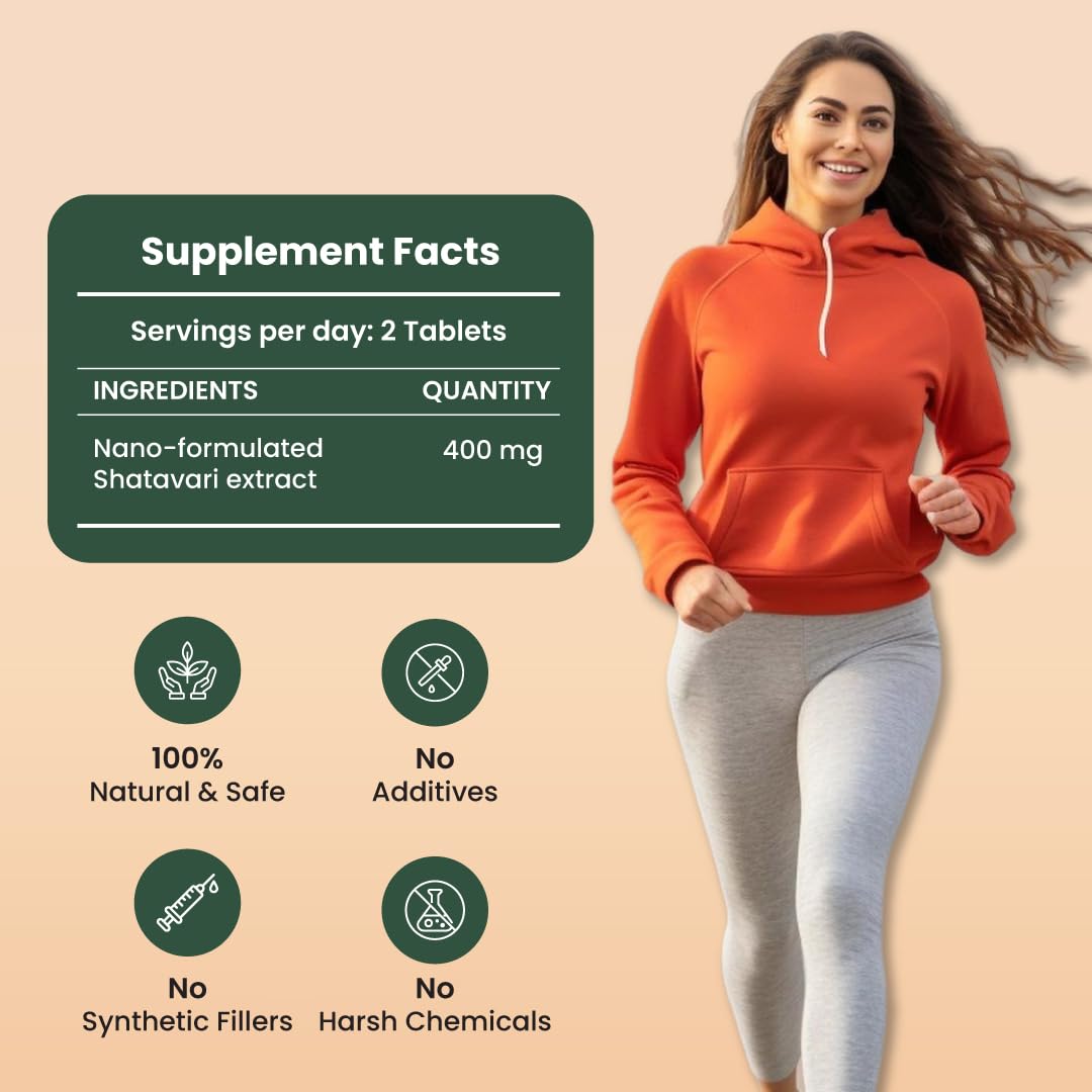 ZEROHARM Shatavari Tablets – Asparagus racemosus