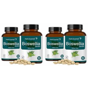 Herb Essential Boswellia Shallaki 500mg Tablets 60 – Boswellia serrata