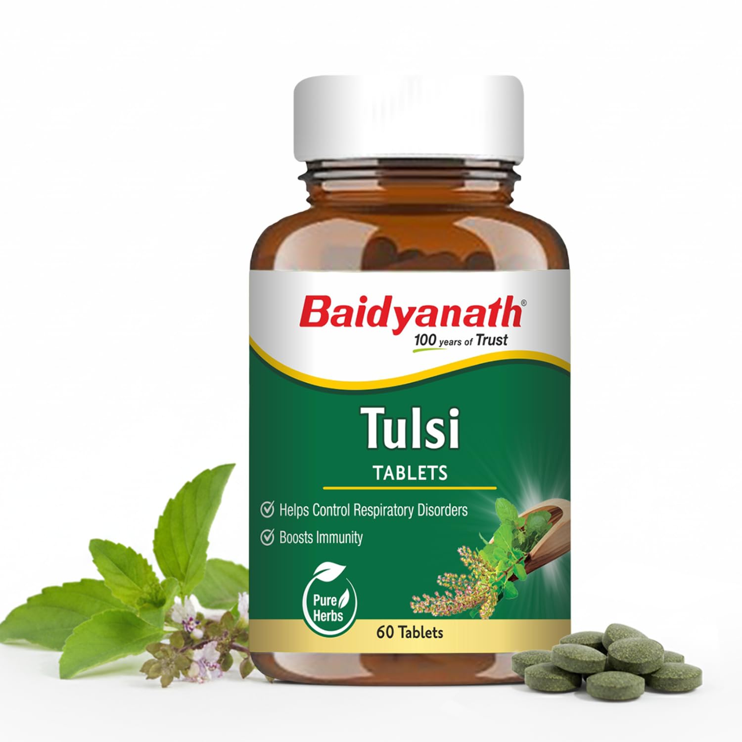 Baidyanath Tulsi Tablets 60 – Ocimum sanctum