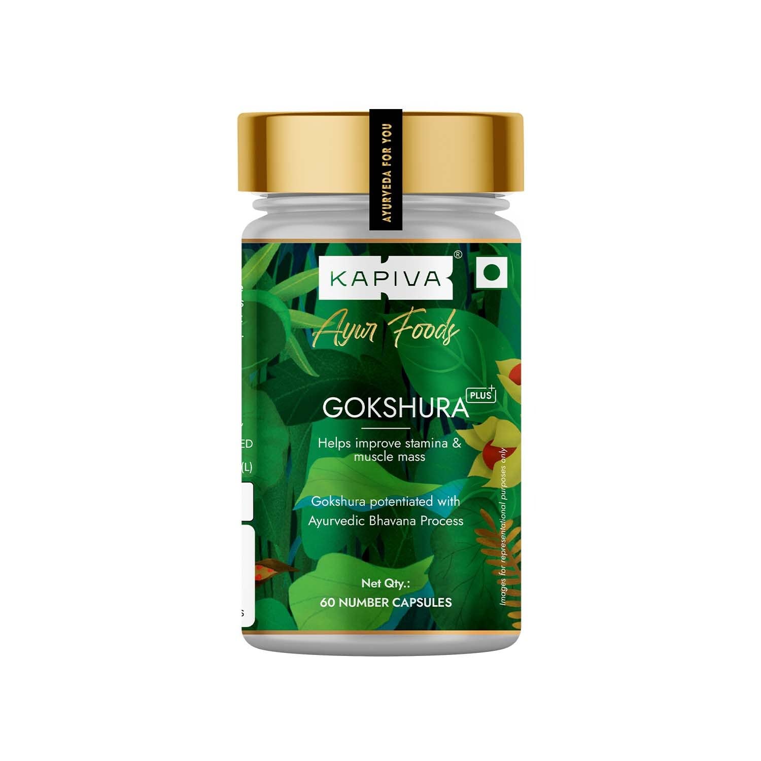 Kapiva Gokshura Capsules 60 – Tribulus terrestris