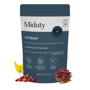 Miduty D-Mannose & Cranberry Powder 210g – Ayurvedic Herb