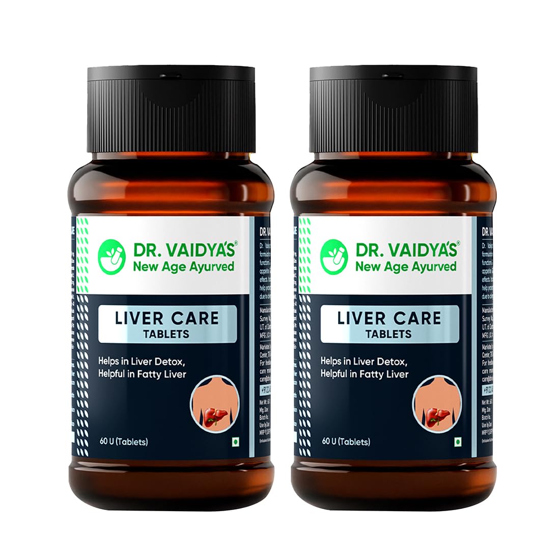 Dr. Vaidya’s Liver Care Tablets 60 – Ayurvedic Herb