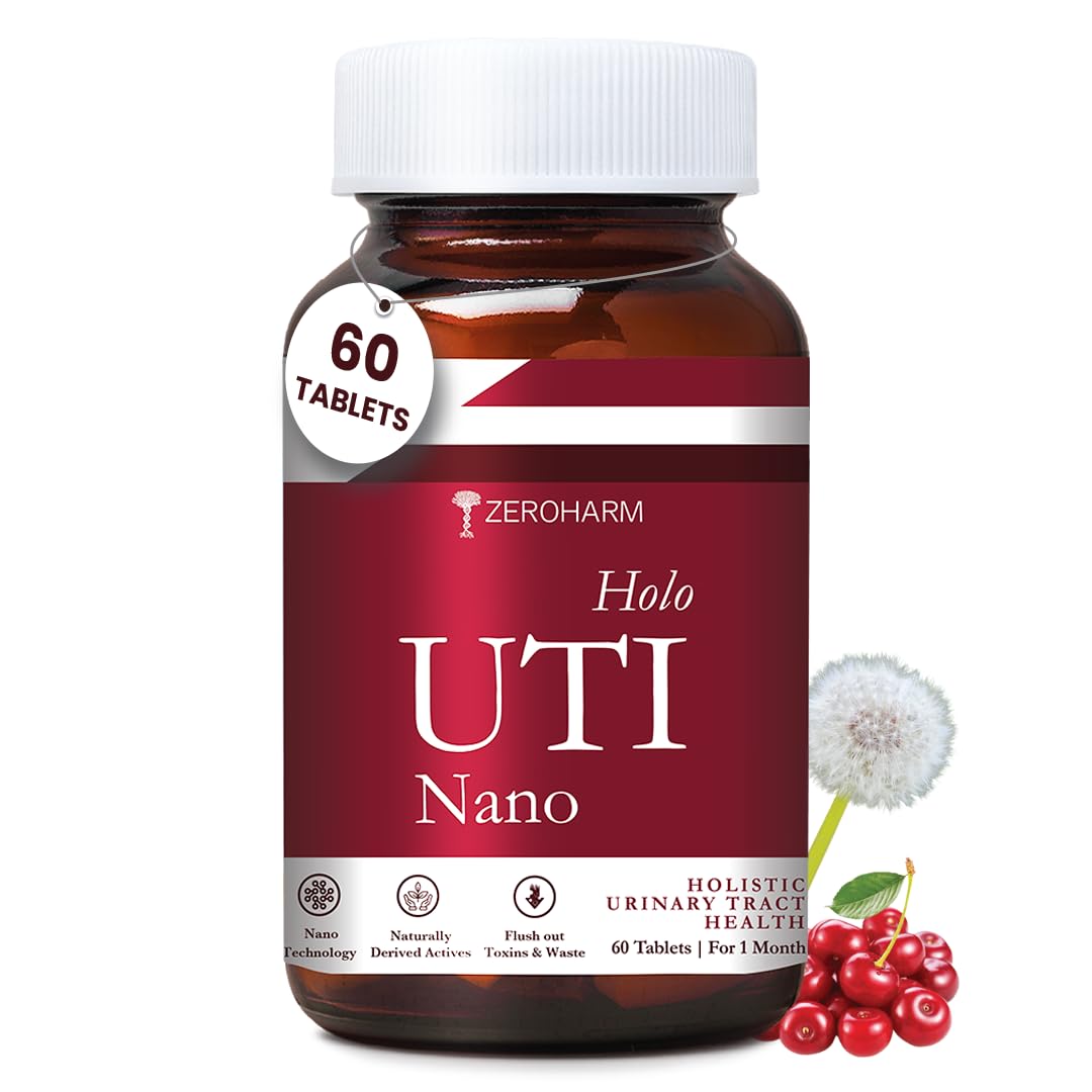 ZEROHARM Holo Cranberry, D-Mannose & Hibiscus Capsules – Ayurvedic Herb