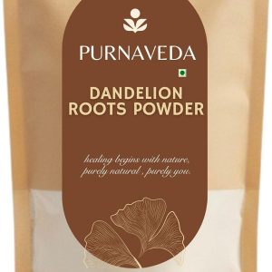 Purnaveda Dandelion Root Powder 100g – Taraxacum officinale