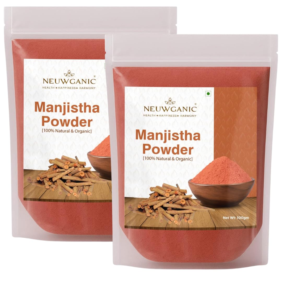 Neuwganic Organic Manjistha Powder 100g – Rubia Cordifolia