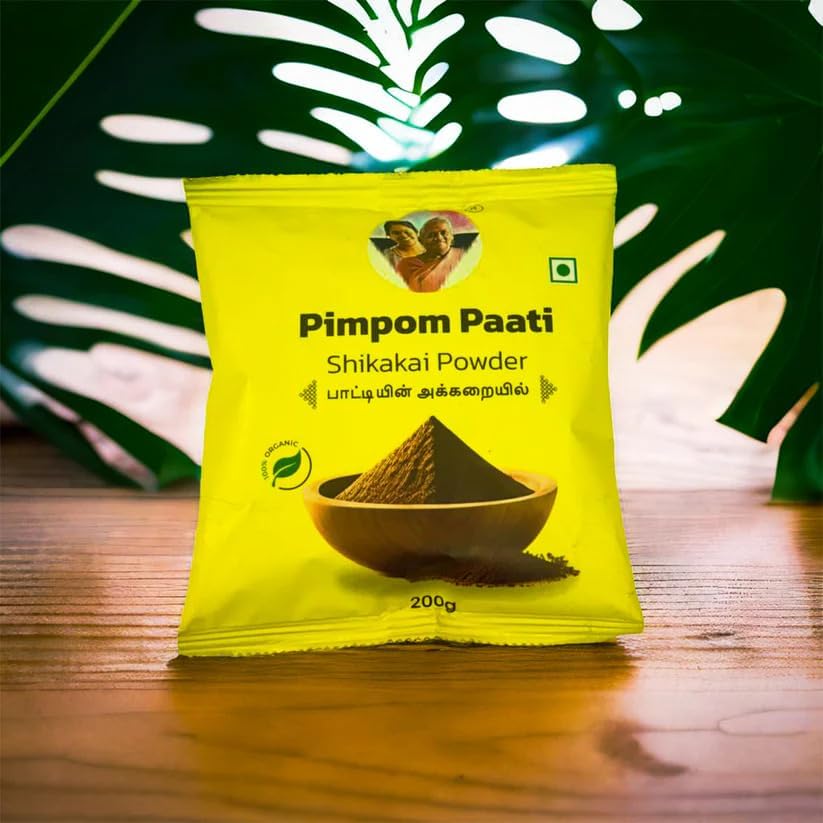 Pimpom Paati Shikakai Powder 200g – Senegalia rugata