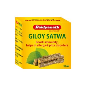 Baidyanath Giloy Satva Capsules 50g – Tinospora cordifolia