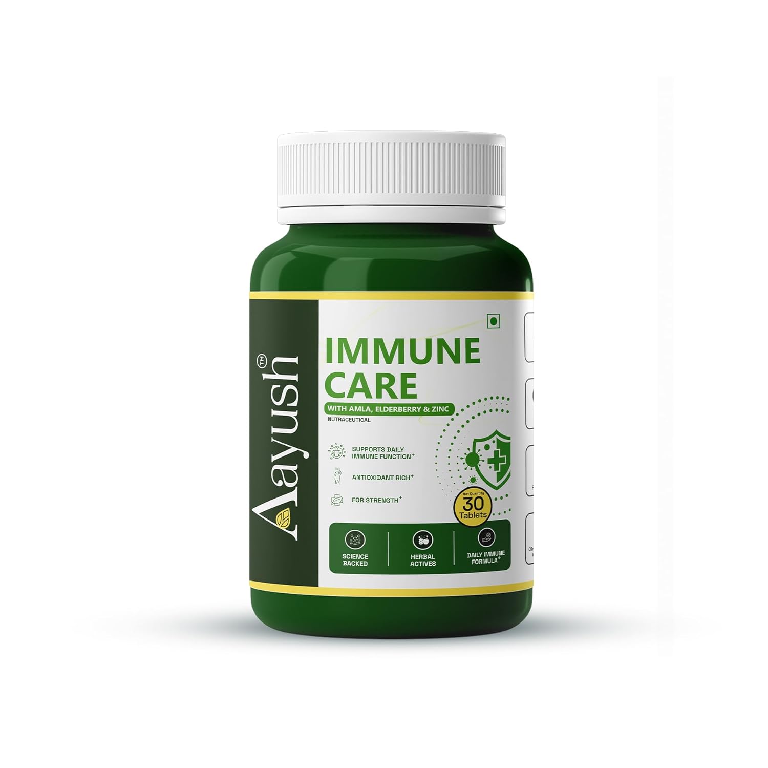 Aayush Wellness Amla, Zinc & Vitamin C Tablets – Emblica officinalis