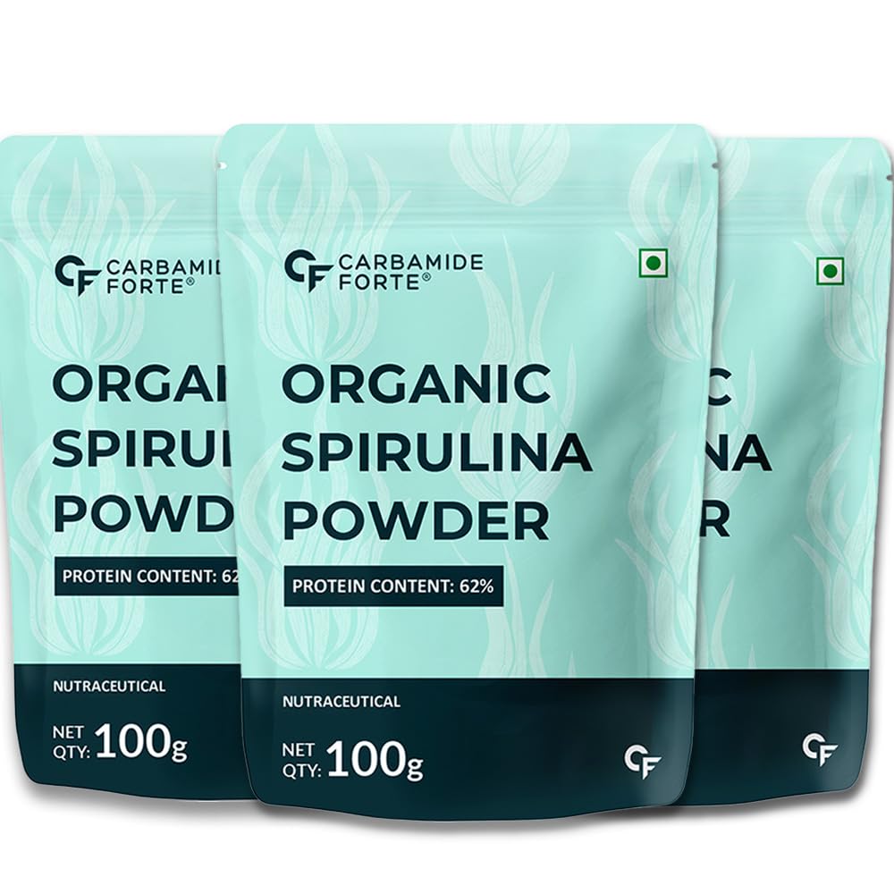 Carbamide Forte Organic Spirulina 2000mg Tablets 60 – Arthrospira platensis