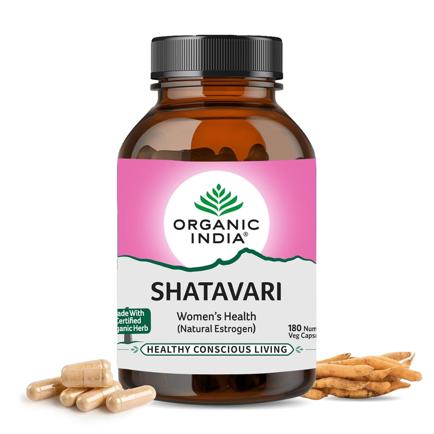 Organic India Shatavari 60 Veg Capsules 60 – Asparagus racemosus