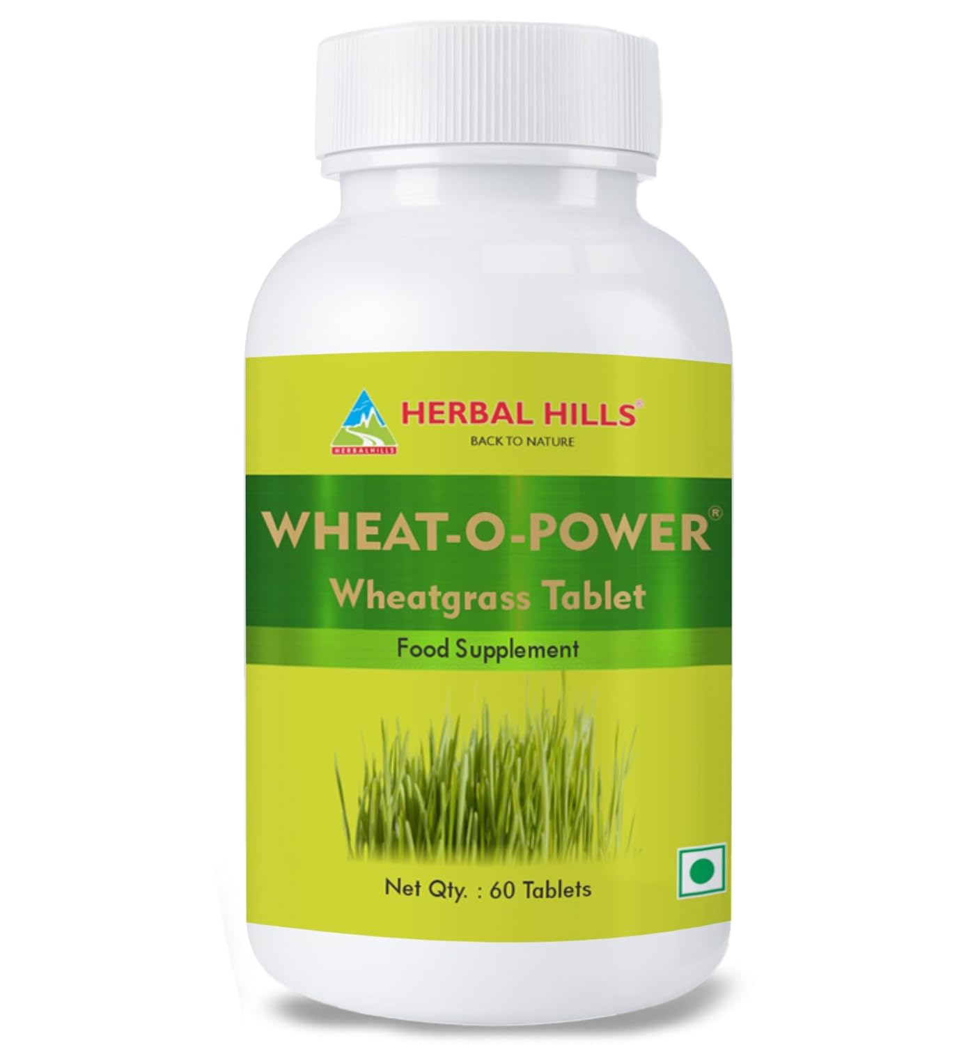 Herbal Hills Wheatgrass Tablets 120 – Triticum aestivum