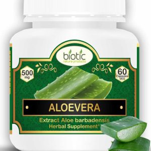 Biotic Aloe Vera 500mg Capsules 60 – Aloe barbadensis