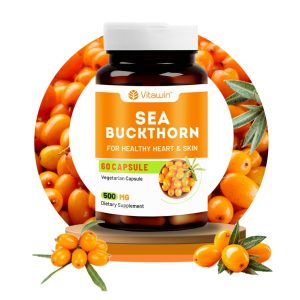 Sea Buckthorn 500mg Capsules – Hippophae rhamnoides