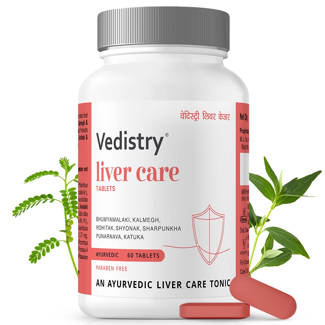Vedistry Liver Care Tablets 60 – Ayurvedic Herb