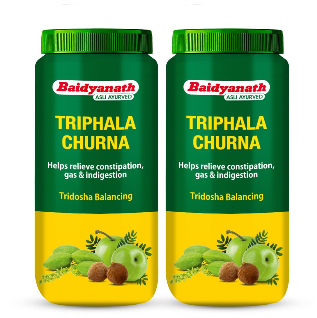 Baidyanath Triphala Churna Powder 500g – Ayurvedic Herb