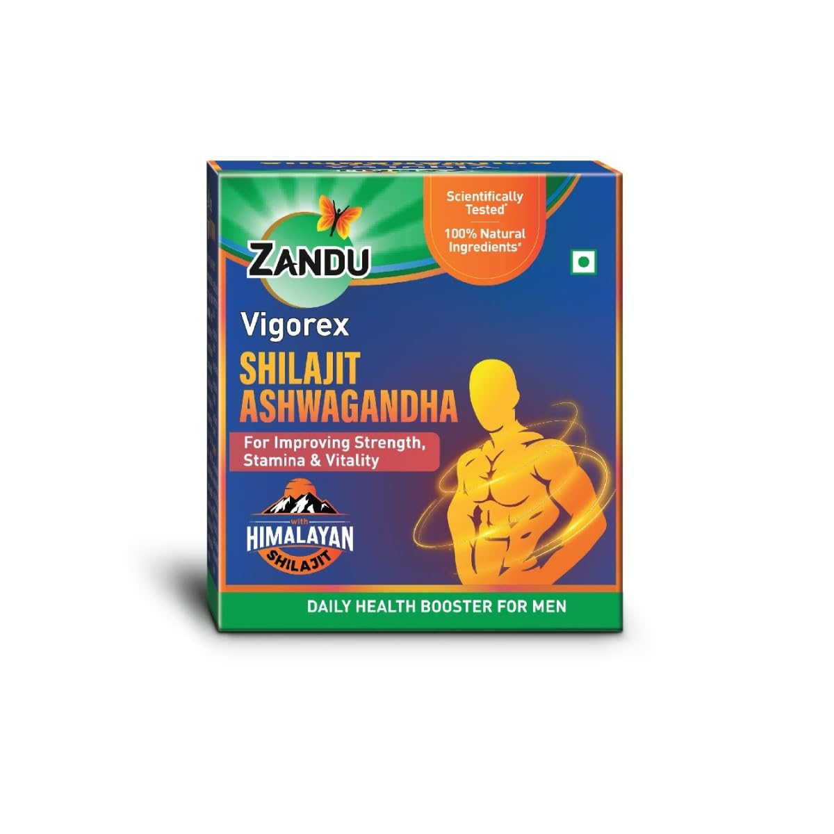 Zandu Vigorex Shilajit + Ashwagandha Capsules – Withania somnifera