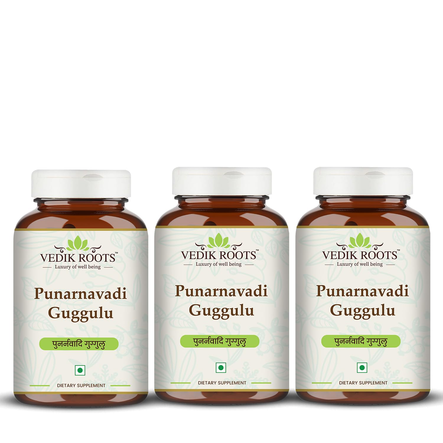 Vedikroots Punarnavadi Guggulu Tablets 60 – Boerhavia diffusa