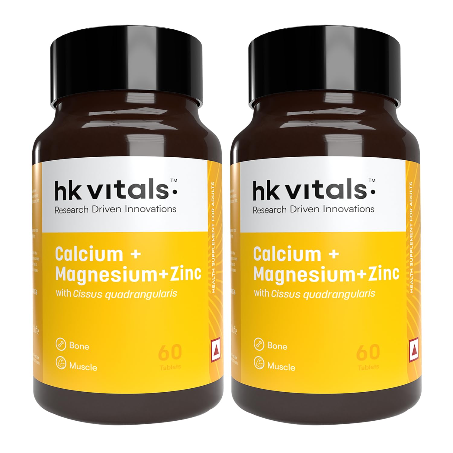 HK Vitals Calcium + Vitamin D3 for Women and Men Tablets 60 – Vitamin Supplement