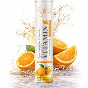 Vitamin C + Zinc + Vitamin D3 Effervescent Tablets 15 – Vitamin Supplement