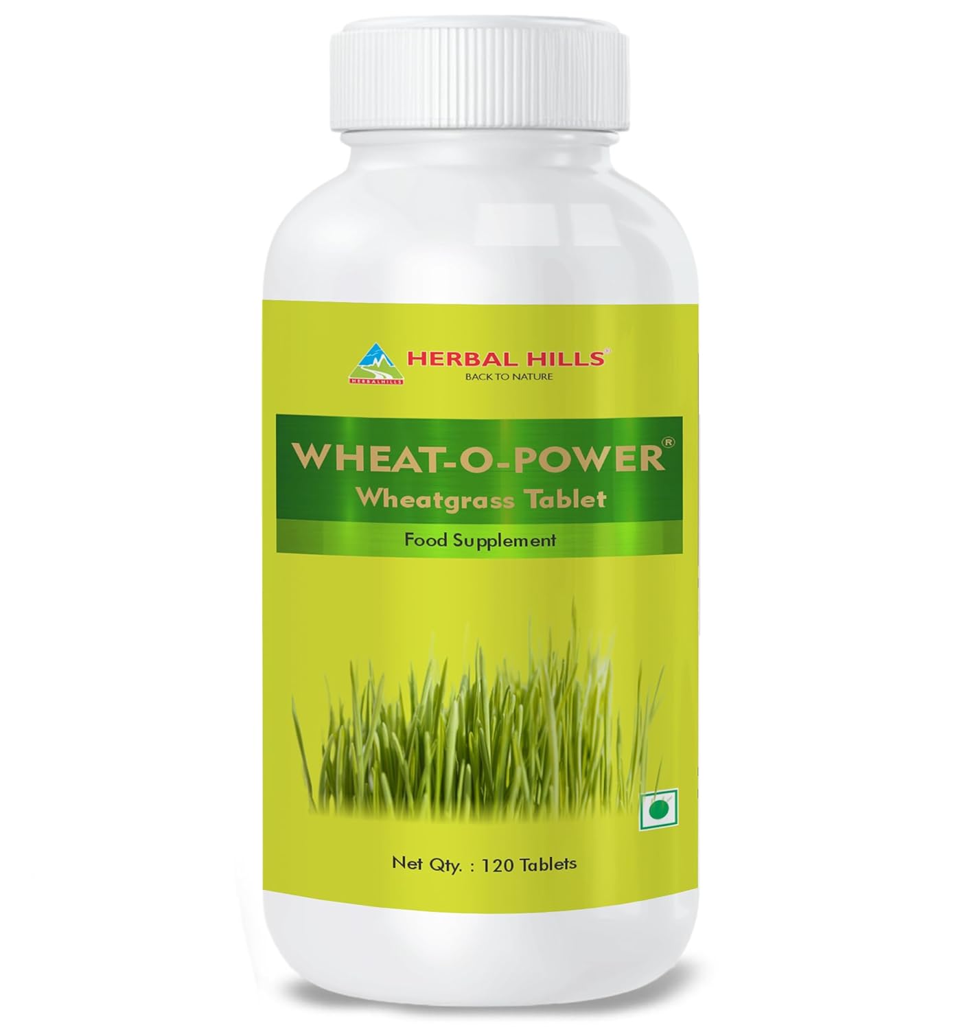 Herbal Hills Wheatgrass Tablets 600 – Triticum aestivum