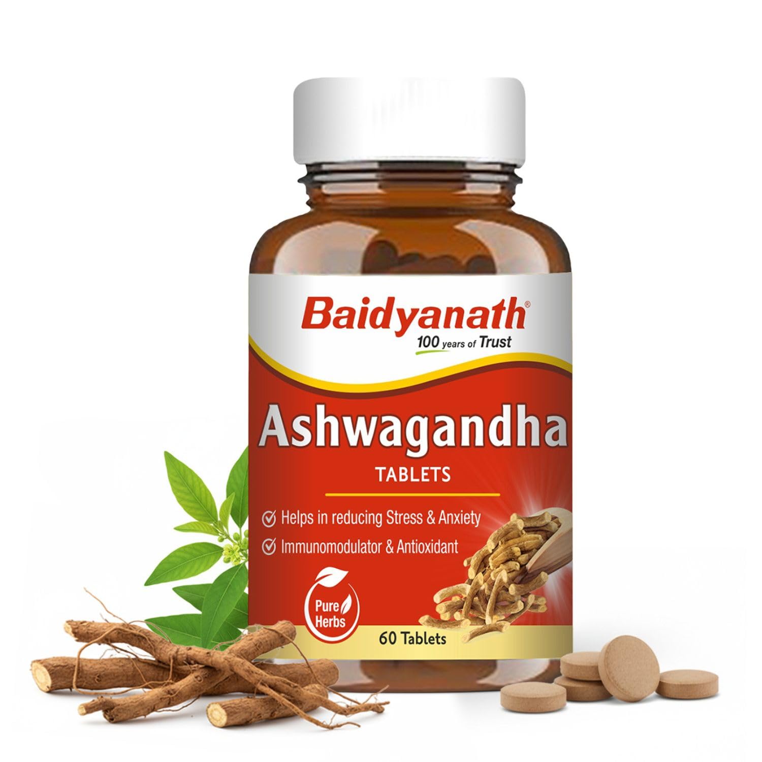 Baidyanath Ashwagandha Tablets 60 – Withania somnifera