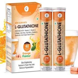 G GLOWSIK Glutathione Skin-Glow Effervescent Tablets 15 – Ayurvedic Herb