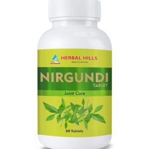 Herbal Hills Nirgundi 500mg Tablets 60 – Vitex negundo