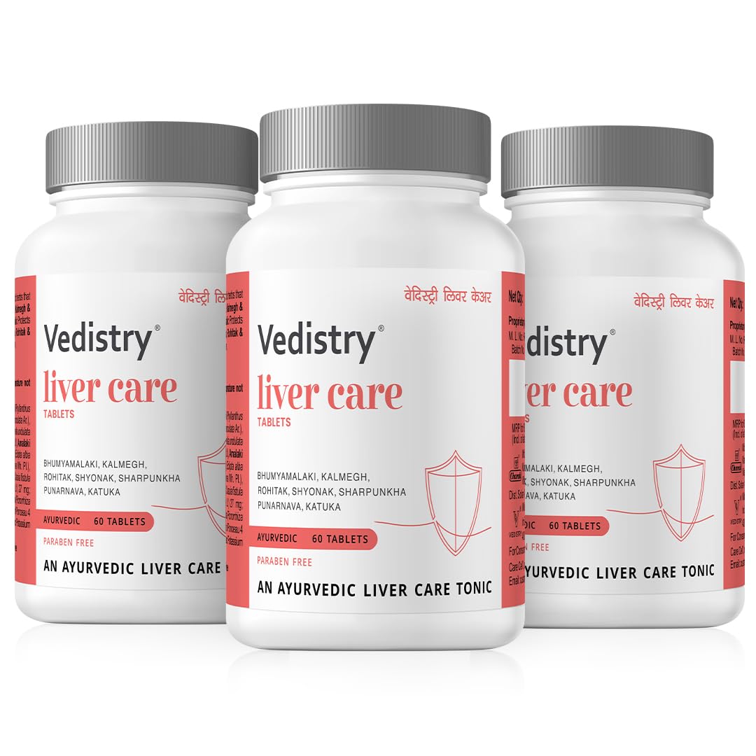 Vedistry Liver Care Tablets 60 – Ayurvedic Herb
