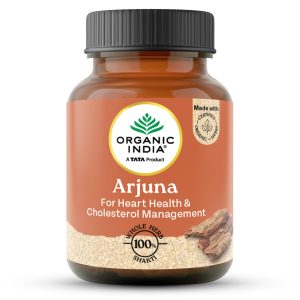 Organic India Arjuna Capsules 60 – Terminalia arjuna