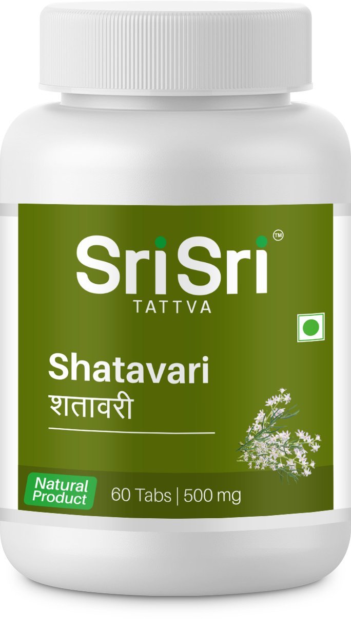 Sri Sri Tattva Shatavari 500mg Tablets 60 – Asparagus racemosus