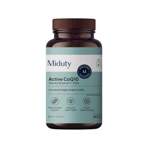 Miduty CoQ10 Ubiquinol + PQQ Capsules 30 – Ayurvedic Herb