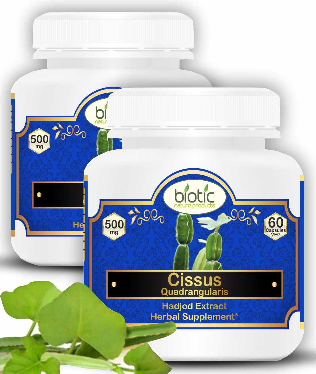 Hadjod 60 Veg 500mg Capsules 60 – Cissus quadrangularis