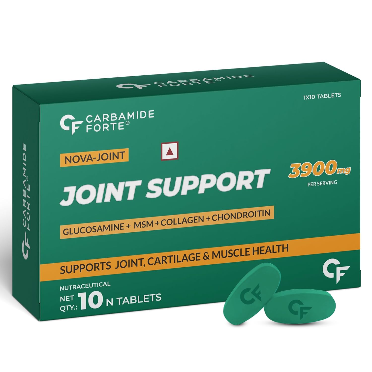 Carbamide Forte Glucosamine Chondroitin MSM Tablets 90 – Ayurvedic Herb