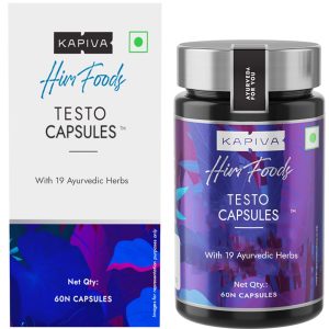 Kapiva Testo with 19 Ayurvedic Herbs Capsules – Withania somnifera