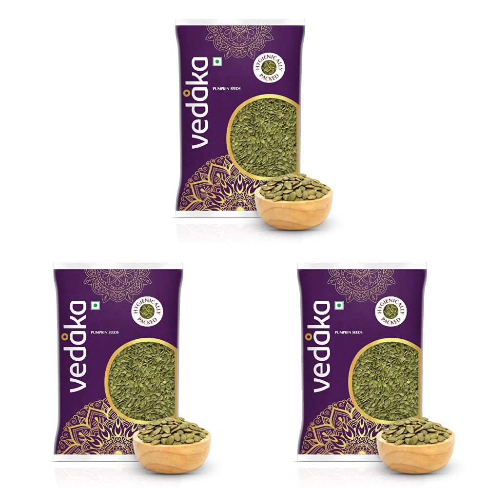 Vedaka Raw Pumpkin Seeds Capsules 500g – Cucurbita pepo