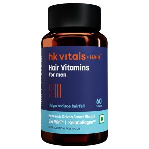 HK Vitals Hair Vitamins for Men with Biotin Tablets 60 – Vitamin Supplement