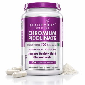 HealthyHey Chromium Picolinate Capsules 120 – Chromium picolinate