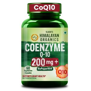 Himalayan Organics CoQ10 with Resveratrol 200mg Capsules 60 – Ayurvedic Herb