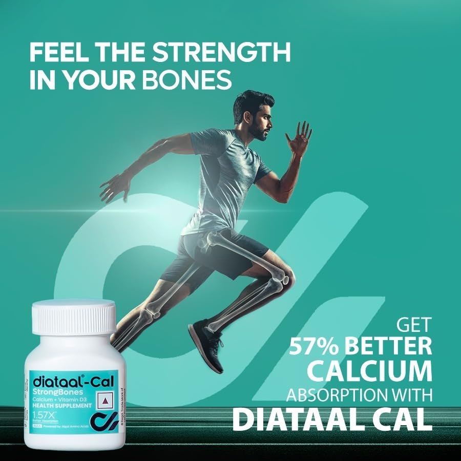 Diataal Calcium + Vitamin D3 Tablets 180 – Vitamin Supplement
