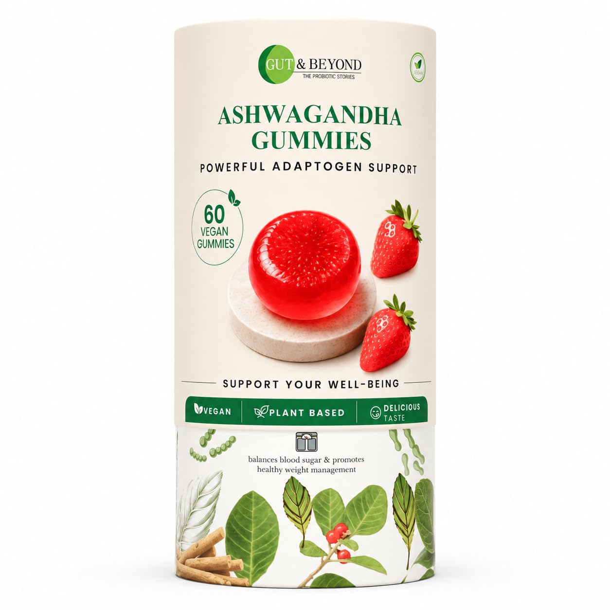 Gut & Beyond Ashwagandha Gummies – Withania somnifera