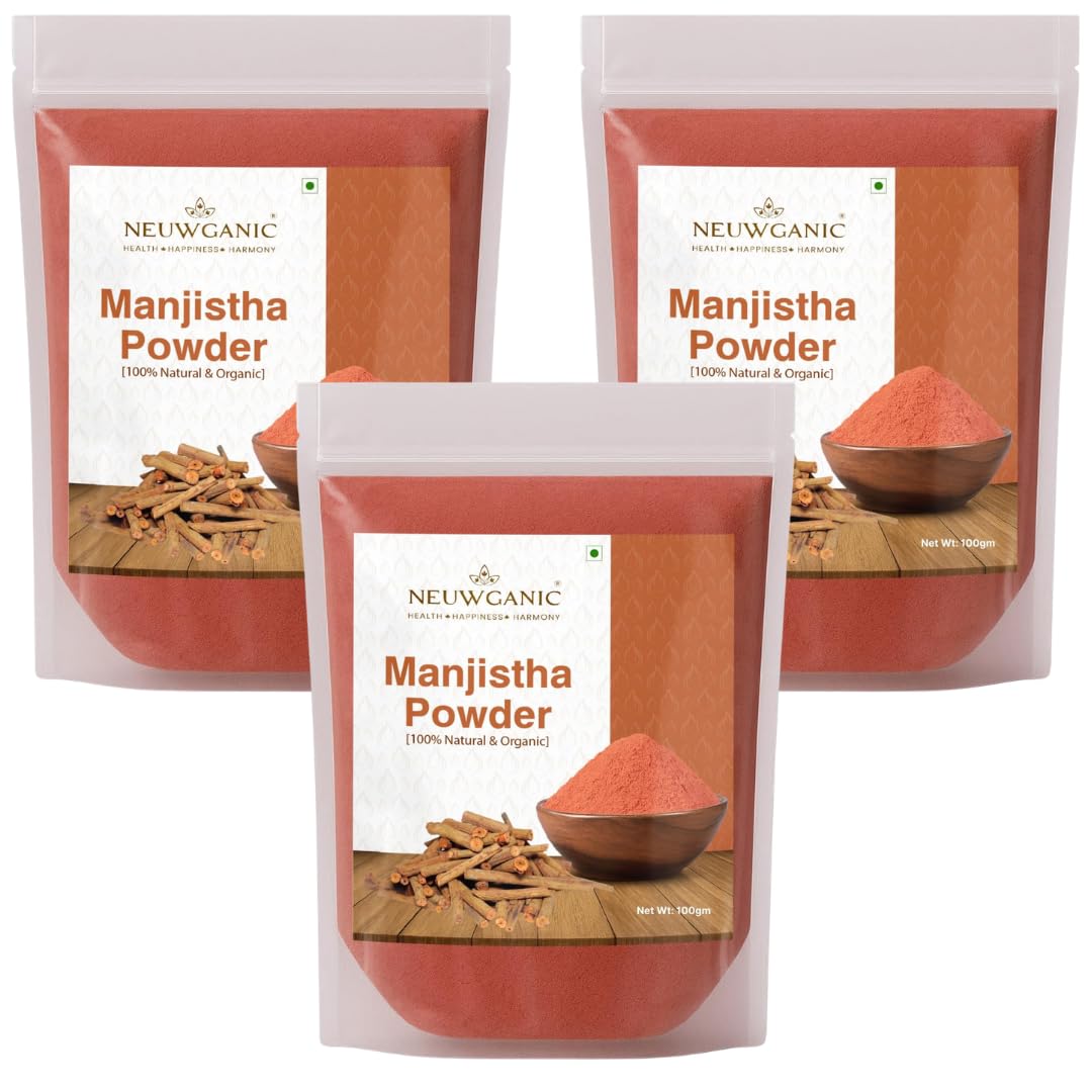 Neuwganic Organic Manjistha Powder 100g – Rubia Cordifolia